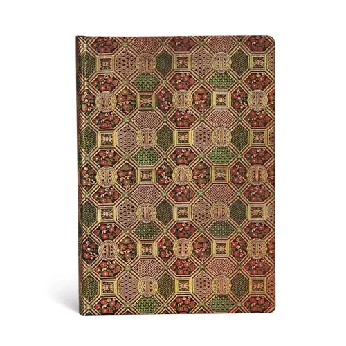 Paperblanks Hardcover Notizbücher Mandala | unliniert | Midi (130 × 180 mm): Unlined Midi (Sacred Tibetan Textiles)