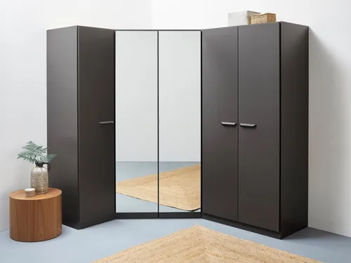 INOSIGN BY RAUCH Kleiderschrank Set VANDOR, grau, 5-türig von Rauch