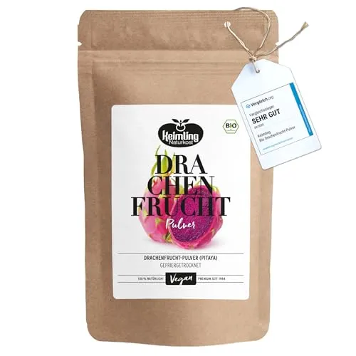 Bio Drachenfrucht Pulver 100g von Keimling