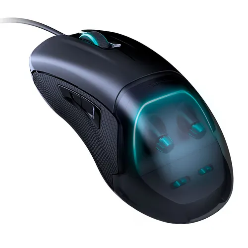 NACON E-SPORTS GAMING MOUSE GM-500ES - PROMO - Gaming Maus für PC, präzise Steuerung und ergonomisches Design für stundenlangen Spielspaß.