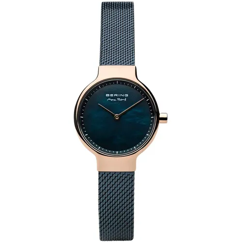 BERING Damen Uhr Quarz Movement - Max René Collection mit Saphirglas - Armbanduhren für Damen mit elegantem, kratzfestem Saphirglas und einzigartigem Wechselarmband-System für individuelle Looks.