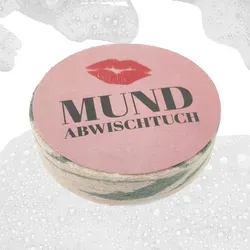 Zauberhandtuch, Fun 30 x 30 cm Mund Abwischtuch