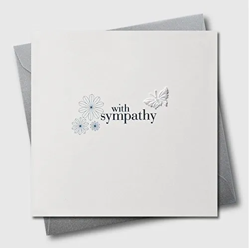 Claire Giles Herzen und Sterne mit Sympathie Karte