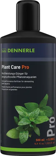 Dennerle Plant Care Pro, 500 ml - Hochleistungs-Dünger für anspruchsvolle Pflanzenaquarien, mit sofortiger und langanhaltender Wirkung für prächtige Pflanzen und leuchtende Farben