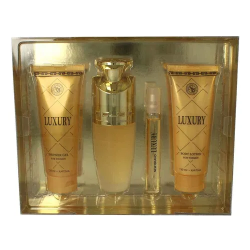 New Brand Set Luxury for Women Edp 100 ml Edp 15 ml + Body Lotion 130 ml + Showe