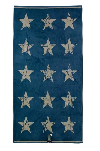 jilda-tex Strandtuch, Frotteevelours (1-St), weiche Frottee-Veloursqualität