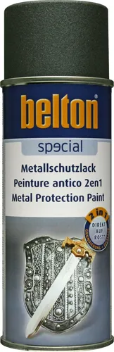 Belton Metallschutzlack 2in1 Lackspray Rostschutzlack Eisenglimmer 400ml 323653