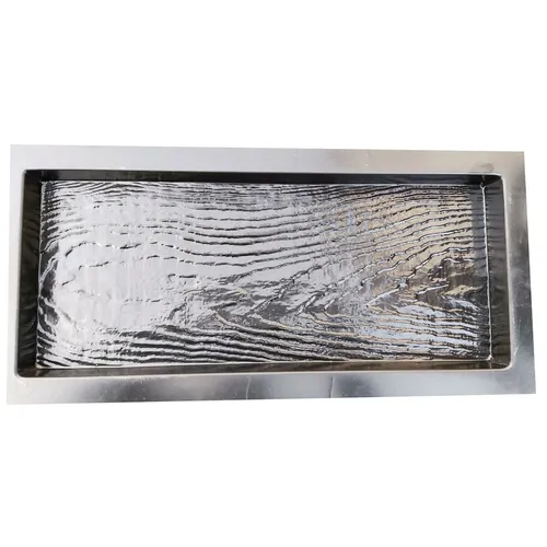 Betonform Schalungsform Gießform Beton Trittplatte Holzbrett Holz 20x49cm