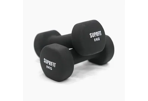 SF SUPRFIT Kurzhantel Suprfit Vinyl Gymnastikhanteln, (Paar, 0,5 - 10 Kg), Ideal für Krafttraining, Jogging, Yoga und Pilates.
