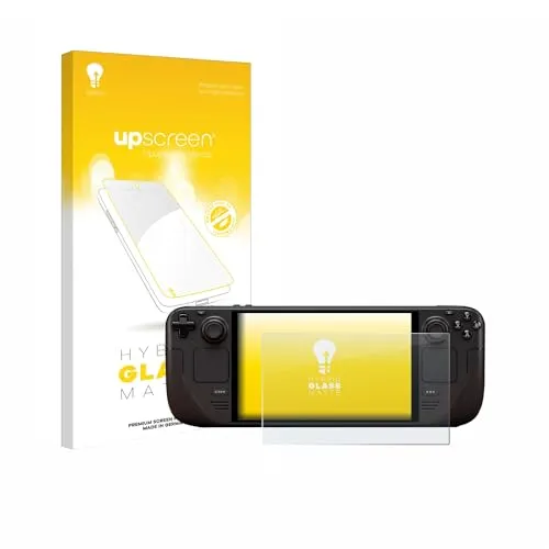 upscreen Entspiegelungs-Schutzglas für Valve Steam Deck OLED Schutzfolie Panzer Folie Glas Matt [Extrem Kratzfest 9H, Anti-Reflex, Anti-Fingerprint]