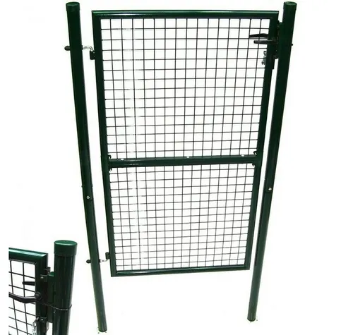 Apex Gartentor 100x160 cm - stabiles Zauntor mit Schloss - Hochwertiges Gartentor 100x160 cm aus robustem Stahlgitter, grün pulverbeschichtet und verzinkt. Ideal für Grundstücksabgrenzungen, mit abschließbarem Schloss und flexibler Montage. Langlebig und sicher für Ihren Garten!
