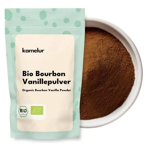 Kamelur 20g Echte BIO Bourbon Vanille gemahlen aus Madagaskar