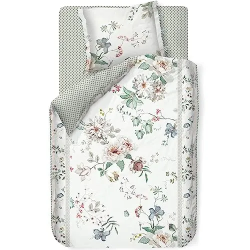 PiP Studio Bettwäsche Tokyo Bouquet Weiß, 2-teilig in weiß von Pip Studio