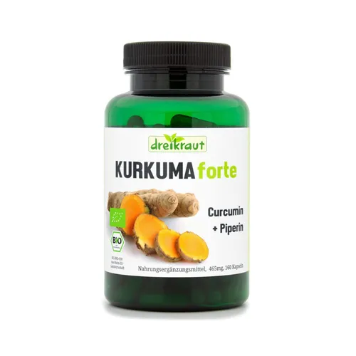 dreikraut® Kurkuma Forte Bio Kapseln