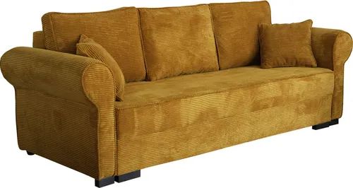 Mirjan24 Schlafsofa Olimpia Cord in braun von Mirjan24