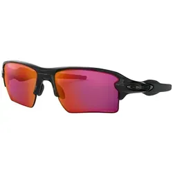 Oakley Flak 2.0 XL Prizm Field Sonnenbrille - Polished Black - Sportbrille für Radsport mit High Definition Optics™ und Prizm Field Gläsern für optimale Sichtbedingungen in der Natur.