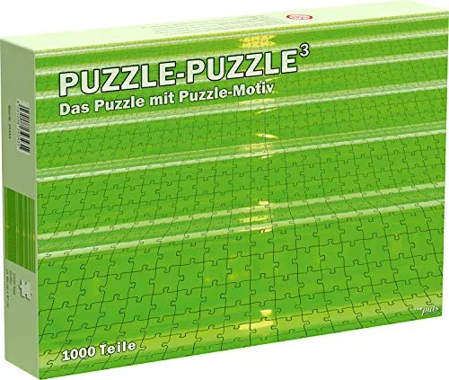 puls entertainment Puzzle-Puzzle³ - Das Puzzle mit Puzzle-Motiv, 1000 Teile