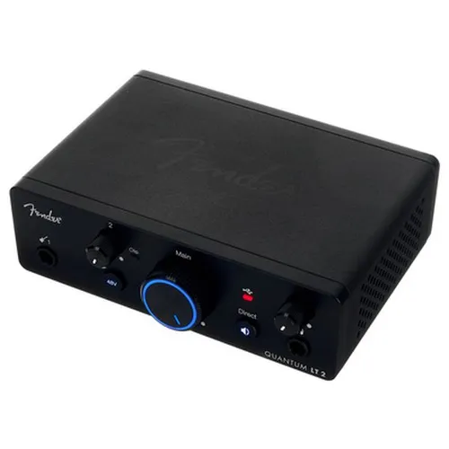 Quantum LT 2 USB-C Audio Interface - Professionelles 2 x 2 USB-C Audio Interface mit 24 Bit / 192 kHz Auflösung, ideal für Musiker und Content Creator. Integrierter Mikrofon-Preamp und Loopback-Funktion für kreative Aufnahmen.