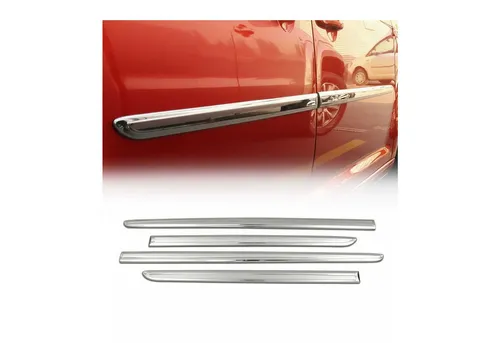 OMAC Zierleisten VW, VAUXHALL 7555131B Zier- / Schutzleiste - Zier- und Schutzleiste für VW Caddy (2015-2020), beidseitig an der Fahrzeugtür montierbar. Mit Impact Protection für zusätzlichen Schutz und einfacher Montage dank beiliegender Anleitung.