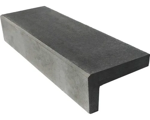 Produktbild Beton Winkelstufe grau 110 cm x 32 cm x 18 cm