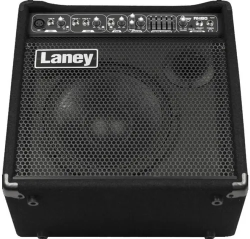 Laney AH 80 Audiohub Combo - Verstärker für E-Gitarren, Keyboards und mehr – mit 3 Kanälen, 5-Band EQ und Kopfhörerbuchse für flexible Nutzung und hervorragenden Klang.