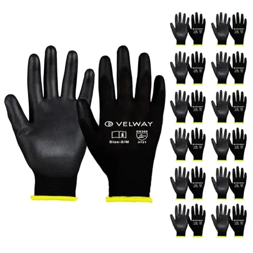 Schutzhandschuhe Schwarz von Velway