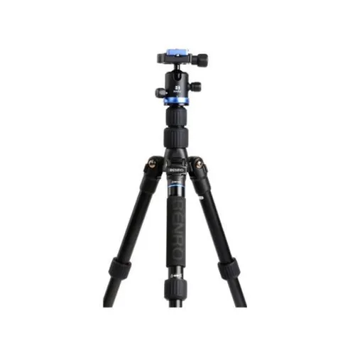 Benro iFOTO FIF19AIB0 Fotostativ Kit mit IB0 Kugelkopf - Aluminium Fotostativ, belastbar bis 8 kg, ideal für professionelle Fotografie und unterwegs