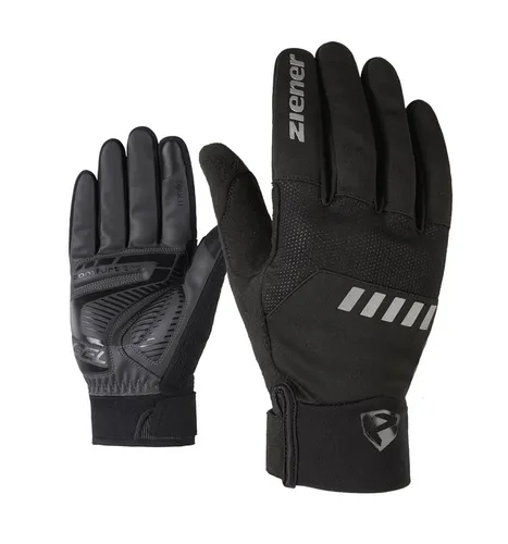 Ziener Winter Fahrrad-Handschuh Dallen Touch - Fahrradhandschuhe mit Gel Polsterung, winddicht und wasserabweisend, ideal für kühle Übergangstemperaturen und optimales Lenkergefühl.