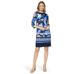 Betty Barclay Damen Shirtkleid 3/4 Arm in Blau Größe 36 in blau von Betty Barclay