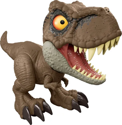Jurassic World Roar Command T-Rex Actionfigur von Mattel® - Dinosaurier-Figur mit beeindruckenden Brüllgeräuschen, perfekt für actionreiche Abenteuer. Ideal für Kinder ab 4 Jahren!