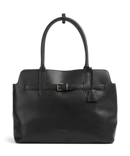 MARC O'POLO Shopper aus edlem Rindleder - Handtaschen mit viel Platz und durchdachten Details: Hochwertiger Shopper aus Rindleder mit kontrastfarbenem Innenfutter und variablen Tragemöglichkeiten für Alltag, Büro oder Reise.