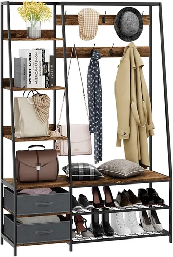 Kleiderständer Braun von Costway