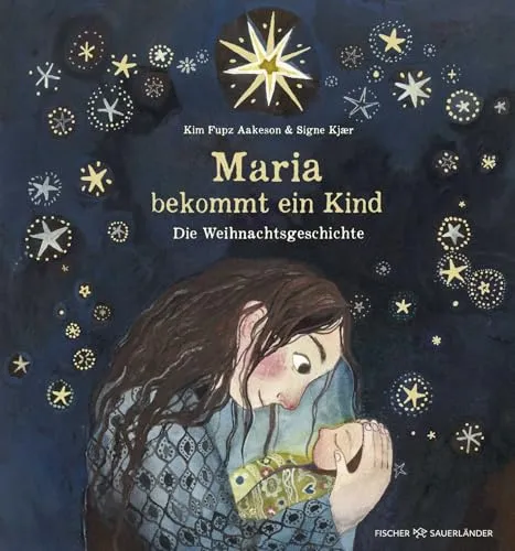 Maria bekommt ein Kind: Die Weihnachtsgeschichte | Vorlesegeschichte für die Adventszeit mit Kindern. Weihnachtliches Bilderbuch ab 4 Jahren