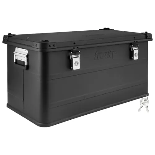 Trucky Aluminium Box mit Deckel 90 L von Trucky