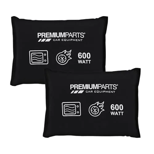 Auto Entfeuchter Kissen 2er Set wiederverwendbar - 2x 750g - Luftentfeuchter gegen beschlagene Autoscheiben - Windschutzscheibe Fenster Entfeuchterkissen