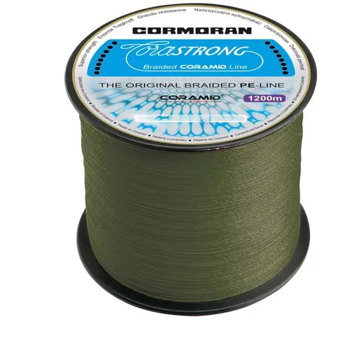 Cormoran Corastrong grün 0,18mm / 9,8kg / 1200m Geflochtene Schnur