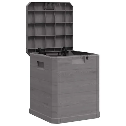 vidaXL Garten Aufbewahrungsbox 90 L Braun
