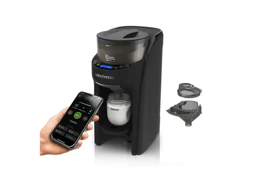 Baby Brezza Flaschenwärmer Formula Pro Advanced WiFi in schwarz von Baby Brezza