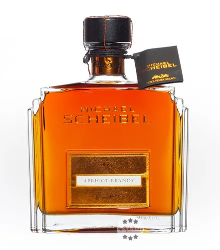 Scheibel Apricot Brandy Alte Zeit - Obstbrände: Hochwertiger Apricot-Brandy mit echtem Holzfeuer-Aprikosenbrand, ideal für Cocktails oder purer Genuss.