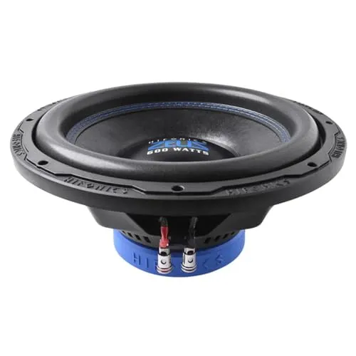 Hifonics ZXE12S4 Auto-Subwoofer 600W 4Ω - Car-HiFi-Lautsprecher mit handgeschöpften Papiermembranen für exzellenten Klang und extrem hohen Wirkungsgrad von 92 dB.