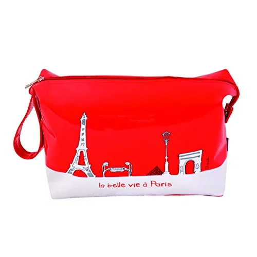 Incidence Kulturtasche - Paris - rot