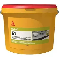 SikaBond-151a Parkettklebstoff 17kg - Braun - Hochwertiger Parkettklebstoff für eine dauerhafte und stabile Verlegung. Ideal für Wohn- und Geschäftsräume, sorgt für eine optimale Haftung und Langlebigkeit.