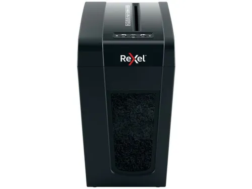 Rexel Aktenvernichter Secure X10-SL Slim 2020127EU - Aktenvernichter mit Partikelschnitt P4, ideal für das Home Office. 6 Minuten Dauerbetrieb, leise Whisper-Shred Technologie und 18 Liter Abfallbehälter für effiziente Nutzung.
