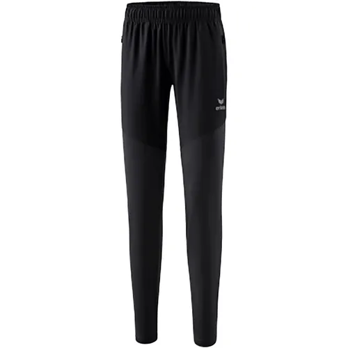 Erima Damen Performance Allround Hose, schwarz, Größe 44 - Hochwertige Hosen für Damen, aus schnelltrocknendem, elastischem Material für ein angenehmes Tragegefühl und optimale Bewegungsfreiheit.
