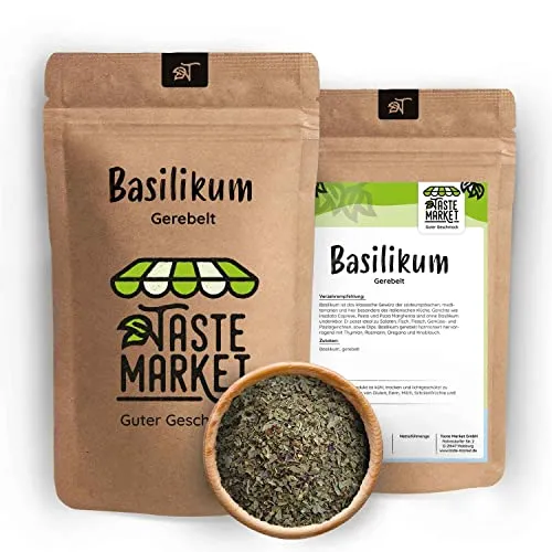 Basilikum gerebelt | schonend getrocknet | Kräuter | bestes Aroma 100 g