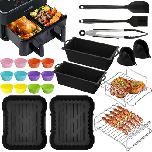 COSORI Heißluftfritteuse Zubehörset Dual Zone 8,5L