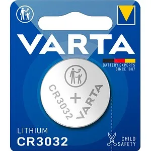 Varta Knopfzelle CR3032 3V 5500mAh - Batterien - Hochleistungs-Lithium-Knopfzelle mit 5500mAh, ideal für langlebige Anwendungen wie Uhren und Fernbedienungen.
