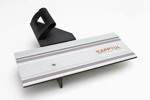 KAPPTUL Kappschiene KS 450 - Sägen: Handliche Kappschiene für präzise, rechtwinklige Kappschnitte mit Tauchsägen, ideal für perfekte Ergebnisse ohne Ausrisse.