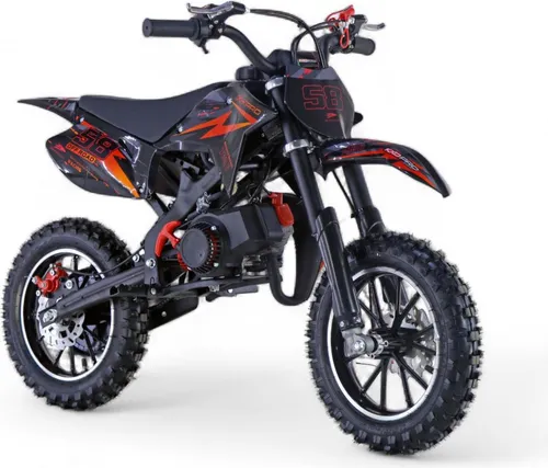 KXD 703 2Takt - 4Takt 49ccm Dirt Bike Dirtbike CrossBike Enduro DirtBike pocket 49cc Pitbike PocketBike Motocross Motorrad Motorbike Motorsport Pocket (Orange, KXD 703A 2Takt)