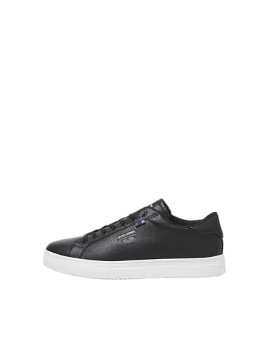 JACK & JONES Herren Jfwbale Pu Noos Sneaker, Anthrazit, 44 EU - Stylische Herren-Sneaker aus robustem Polyurethan, ideal für lässige Outfits und den Alltag.